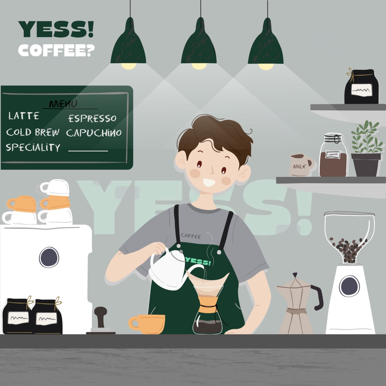 Yess! Coffee'da amaliyot product image