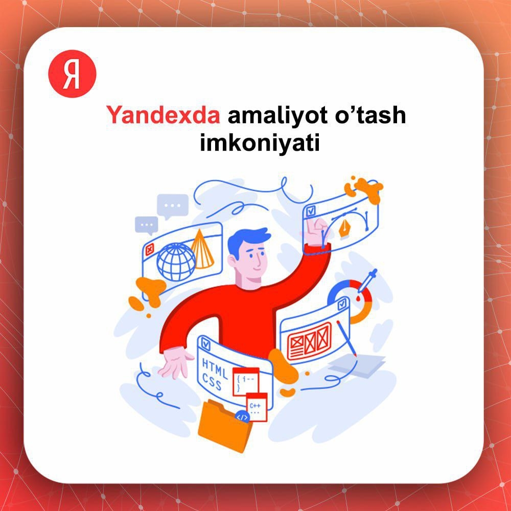 Yandex’da amaliyot o‘tash - 1