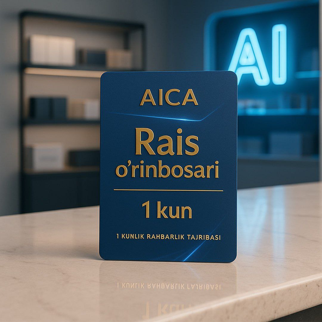 AICA’da bir kun rais o‘rinbosari bo‘lish imkoniyati - 1