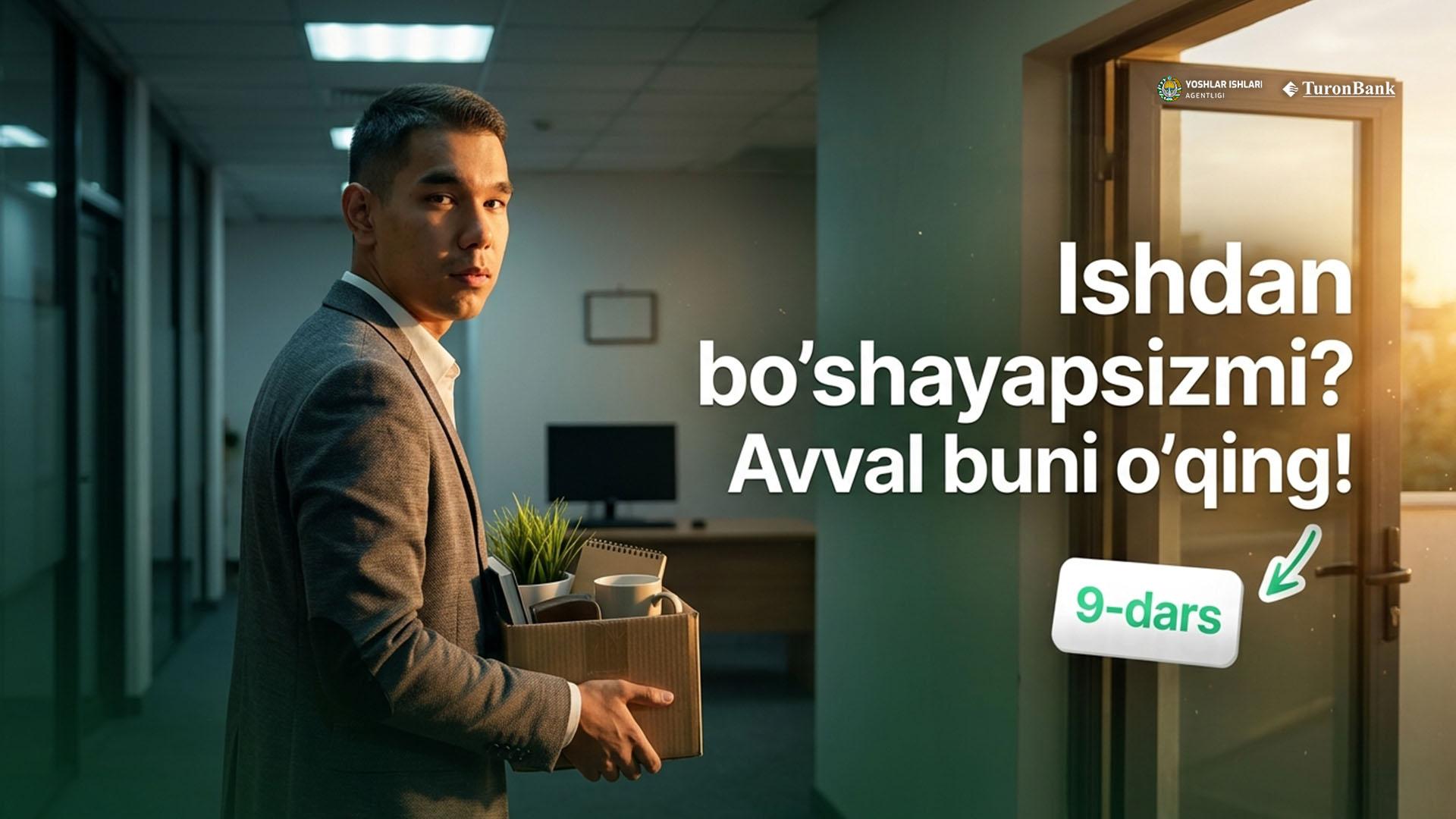 Ishdan bo‘shash uchun qo‘llanma 