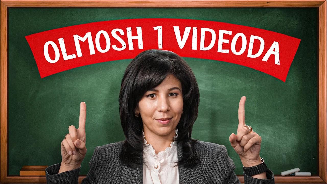 Olmosh so‘z turkumini 10 daqiqada o‘rganasiz