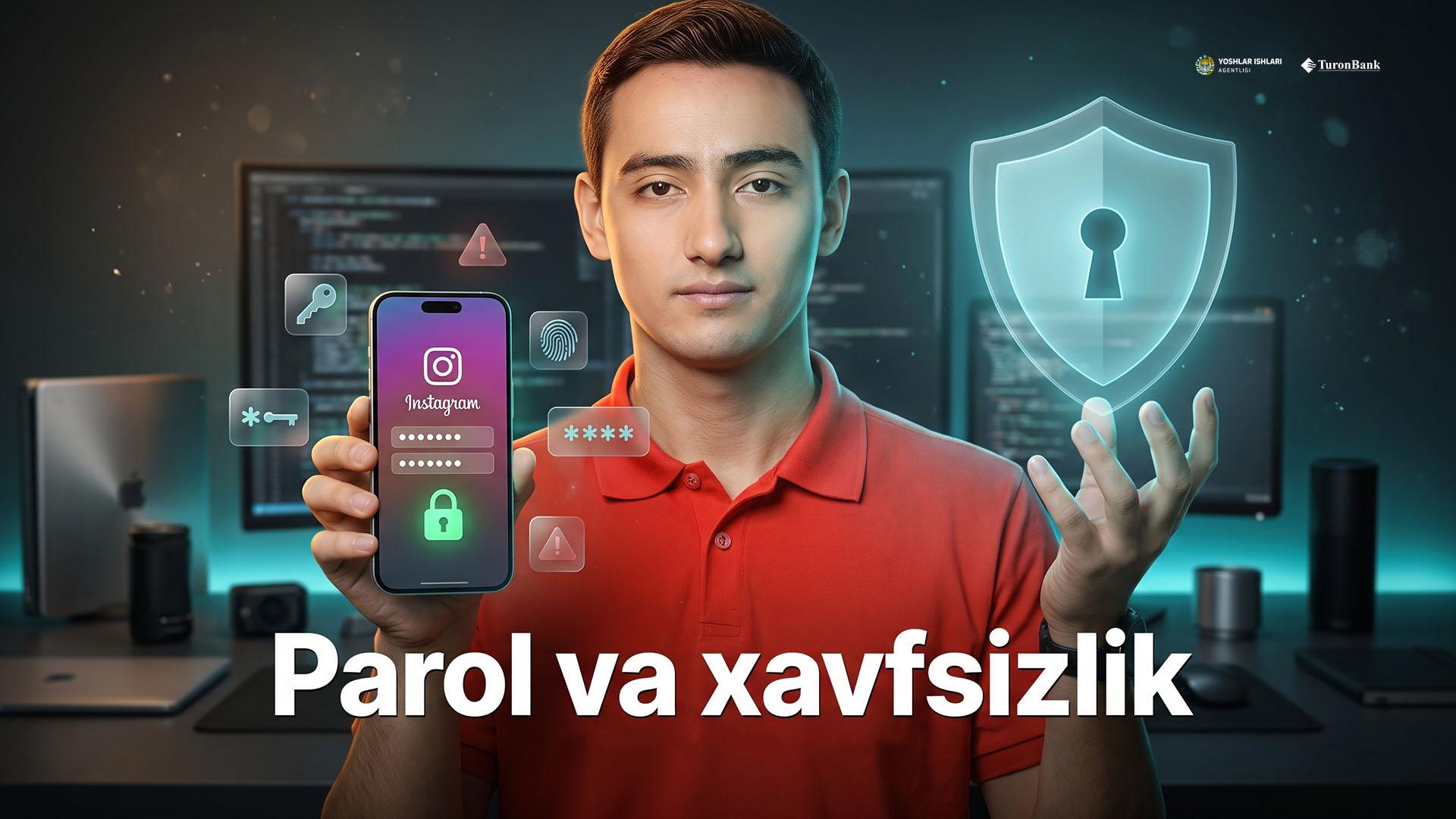 Instagramda parol va xavfsizlik