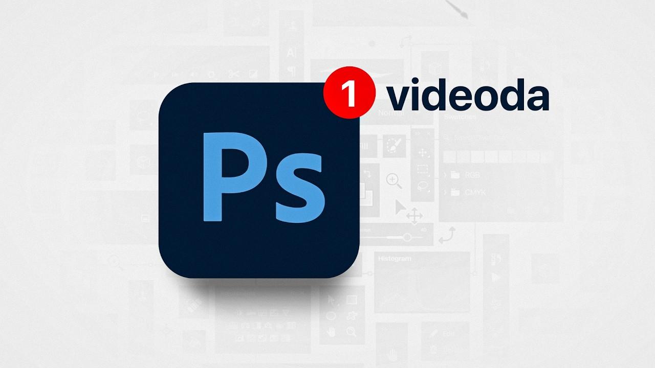 Photoshop kursi. 15 daqiqada pro dizaynni o‘rganasiz