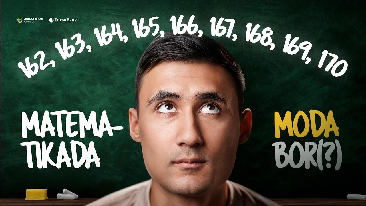8-sinf algebra, oxirgi dars: matematikada moda nima?