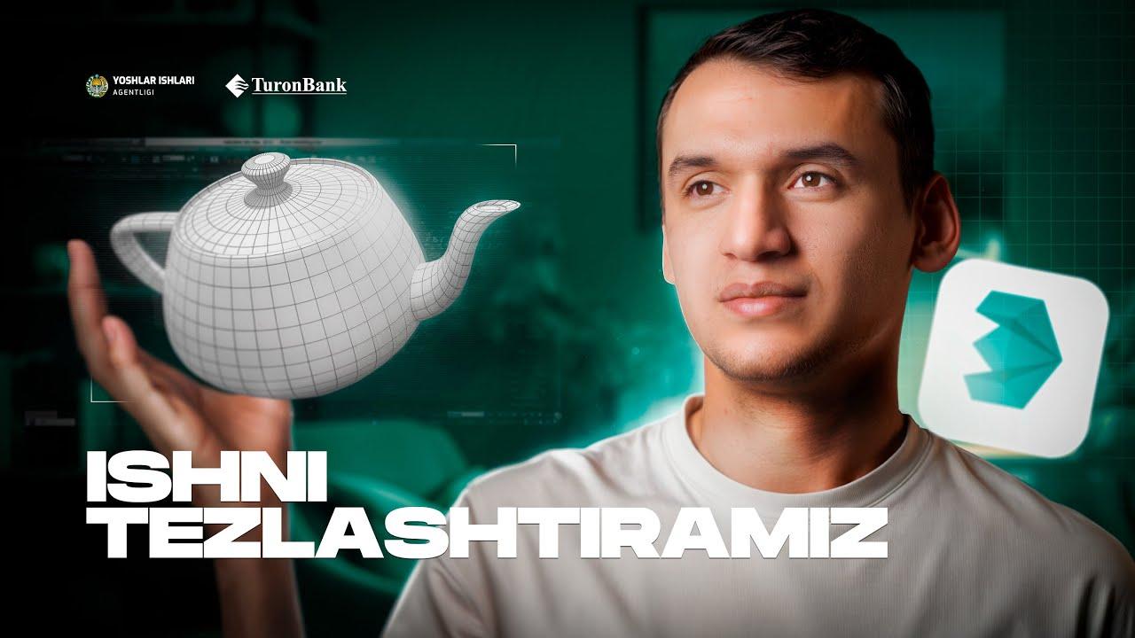 Hamma 3ds Max instrumentlarini 1 videoda o‘rganasiz | Arxitektura kursi #3