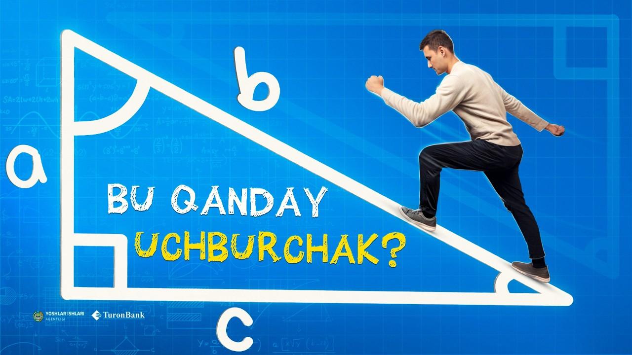 Uchburchakning 6 turi va 3 elementi bu videodan keyin esingizdan chiqmaydi	