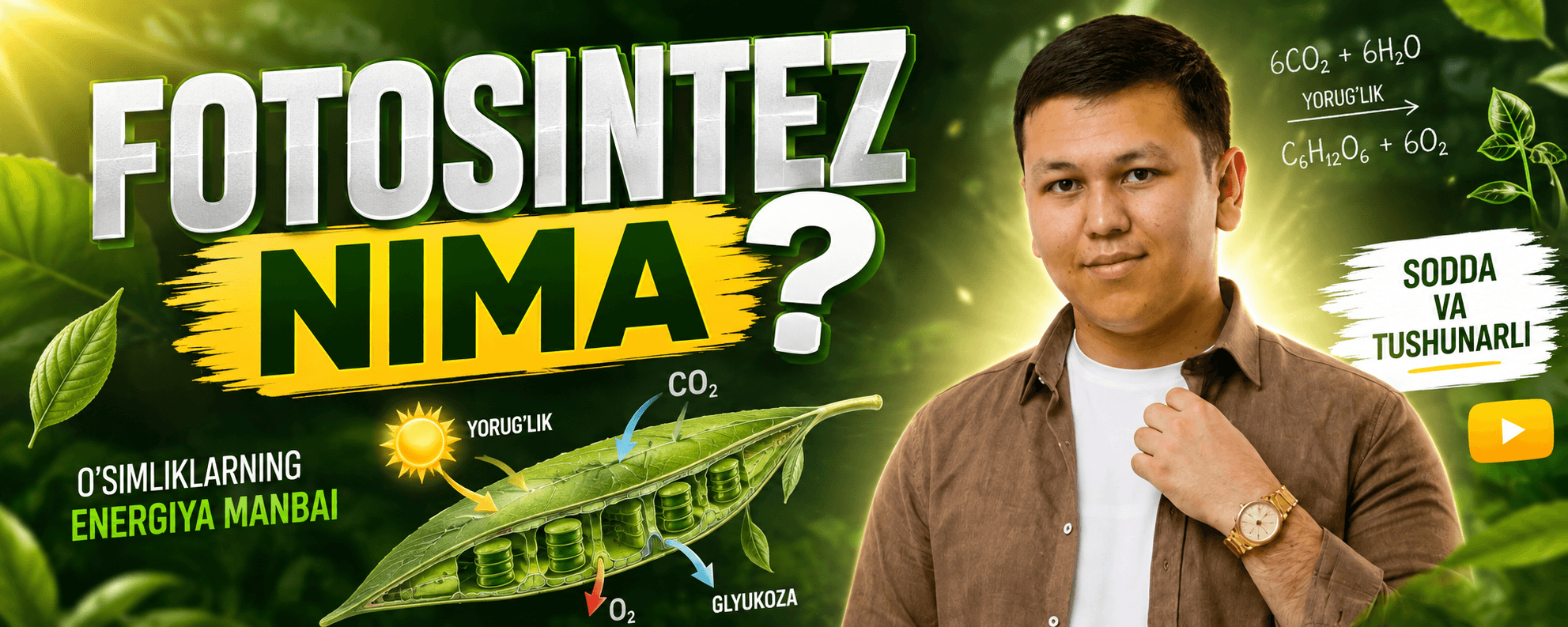 Fotosintez nima?