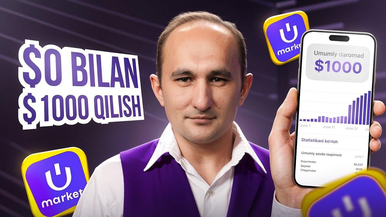 $0 bilan Uzumdan $1000 topishning 5 siri