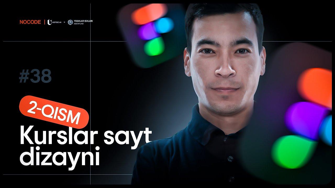 Kurslar uchun qisqa muddatda sayt yasaymiz