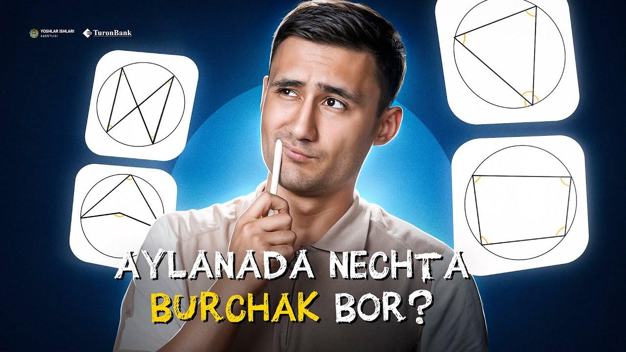 Aylana haqida hammasi: vatar, diametr, radius, kesma va doira?