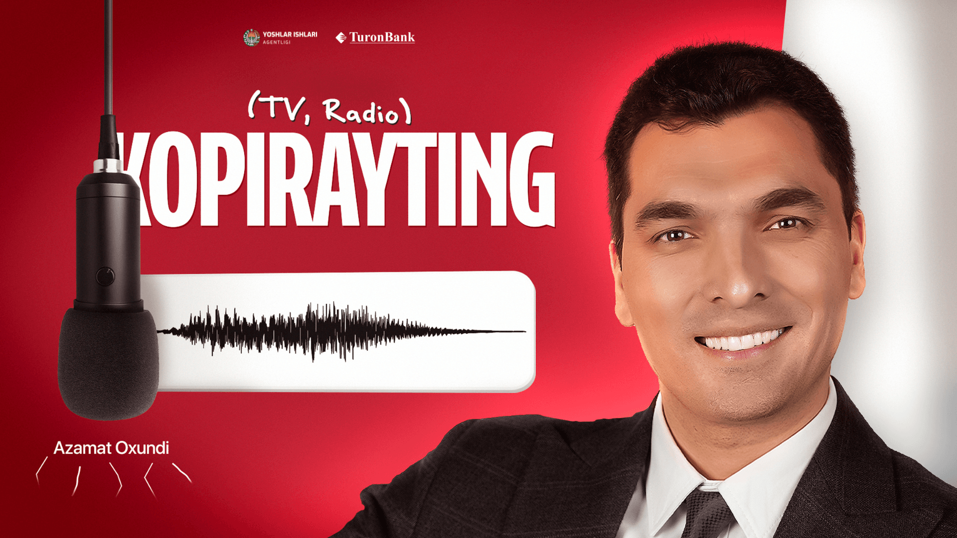 Bepul, sifatli Kopirayting (TV, radio) kursi - Ustoz ai. Ustoz Azamat Oxundi