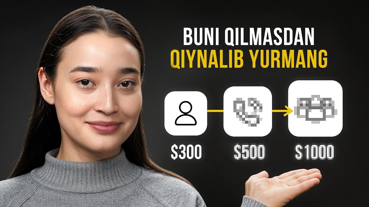 3 yildan beri oyligingiz oshmagan bo‘lsa, bu videoni ko‘ring
