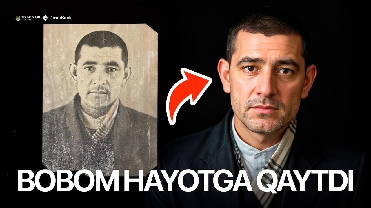 Bobomni sun'iy intellekt hayotga qaytardi...