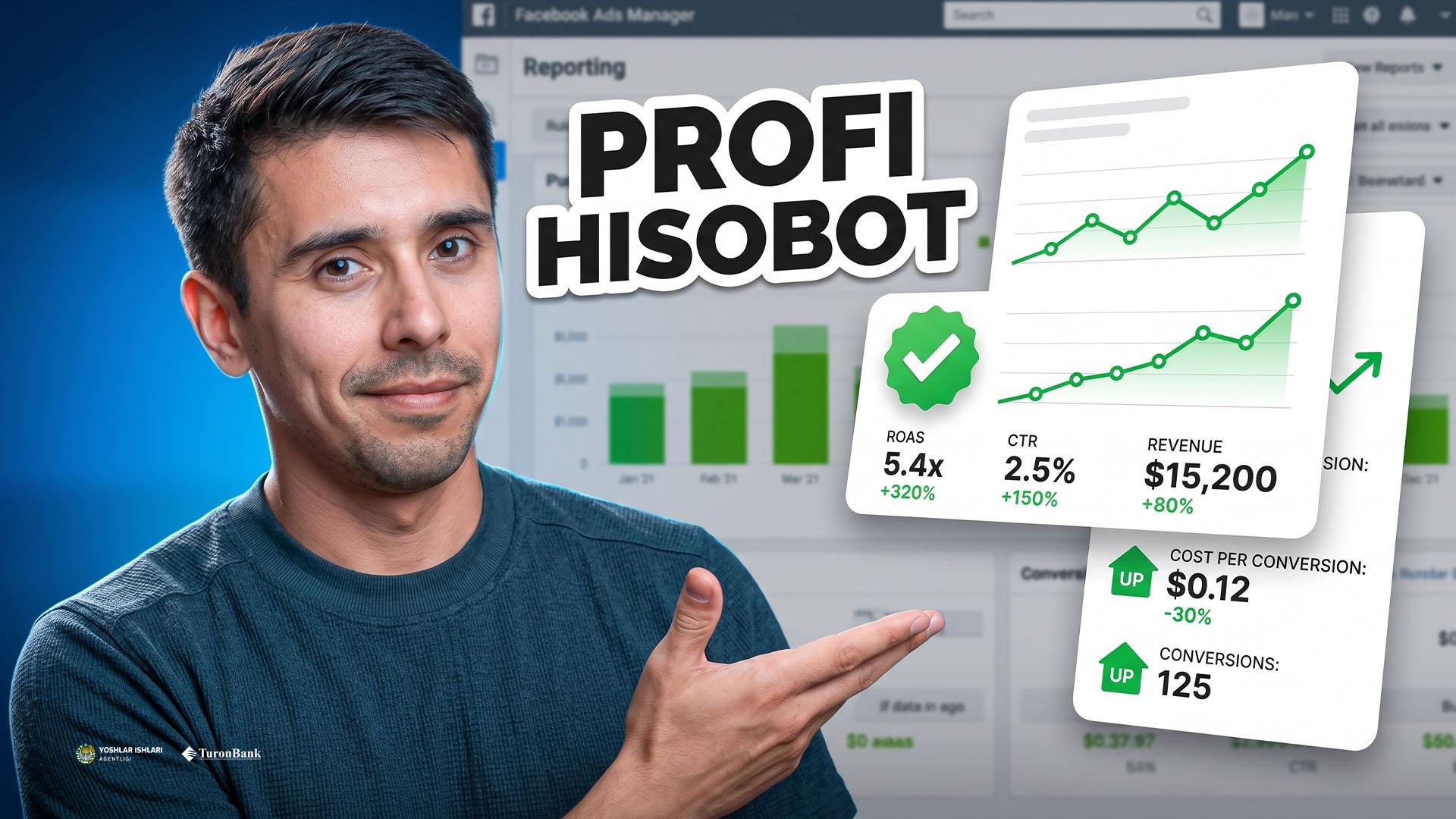  Mijozga targetolog hisobot topshirishi