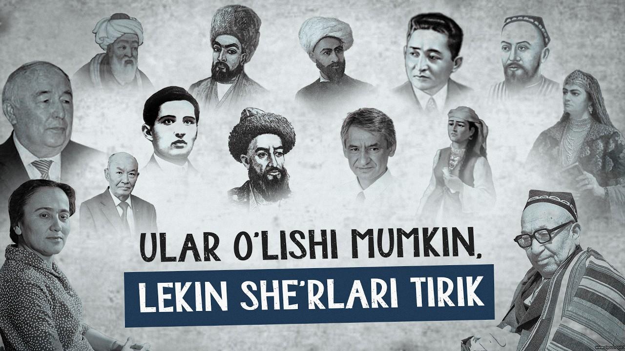 O‘zbek adabiyotidagi eng zo‘r 10 shoir