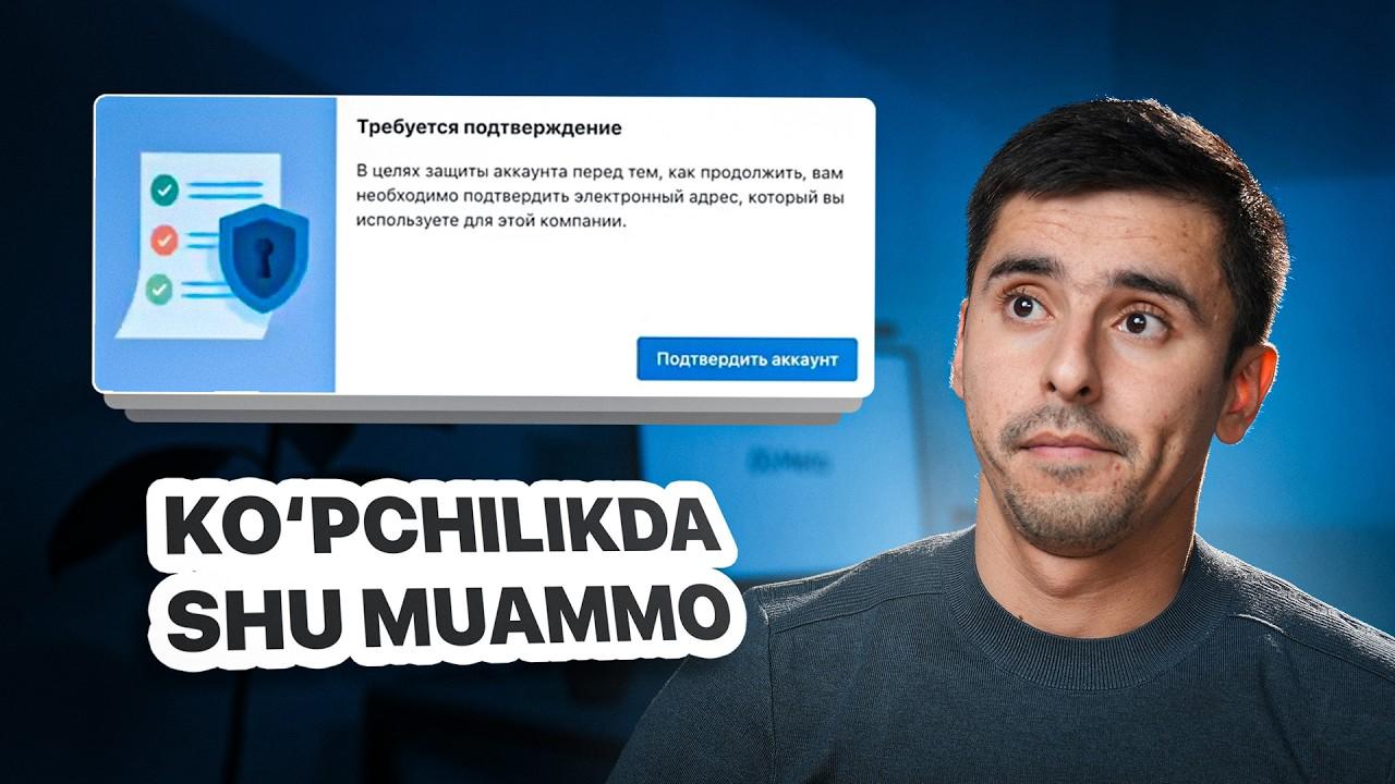  Facebook’da target yoqish uchun pochtani qanday tasdiqlash mumkin?