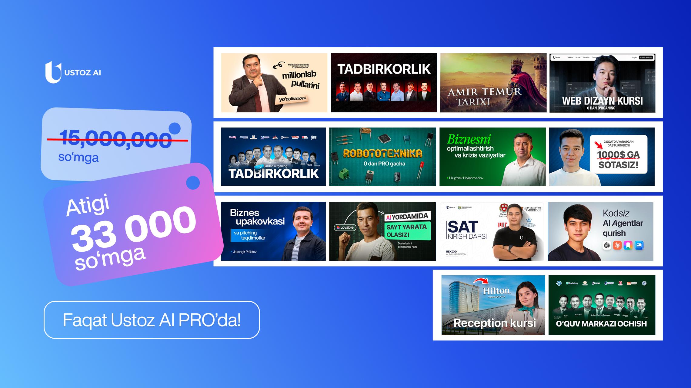 ustoz ai banner ustoz ai pro