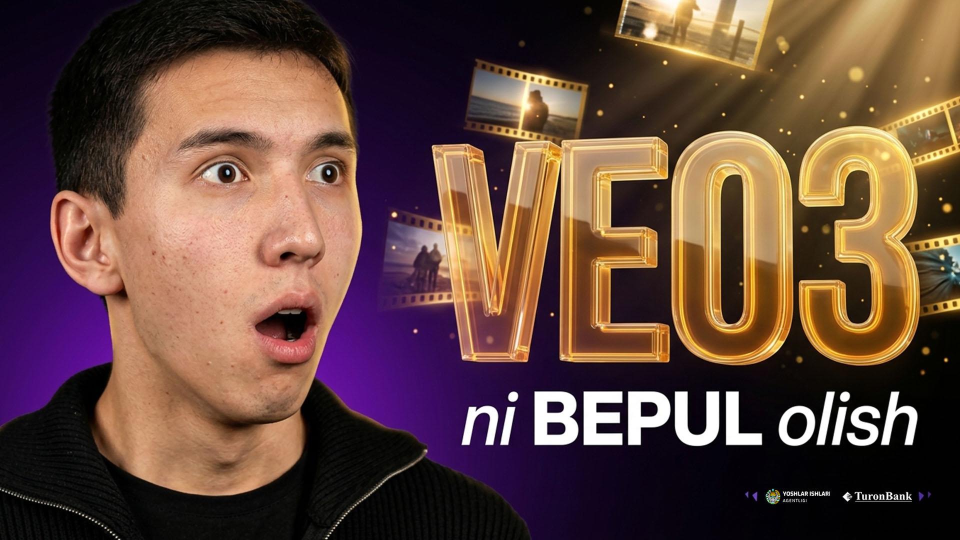 Veo3 ni Bepul olish