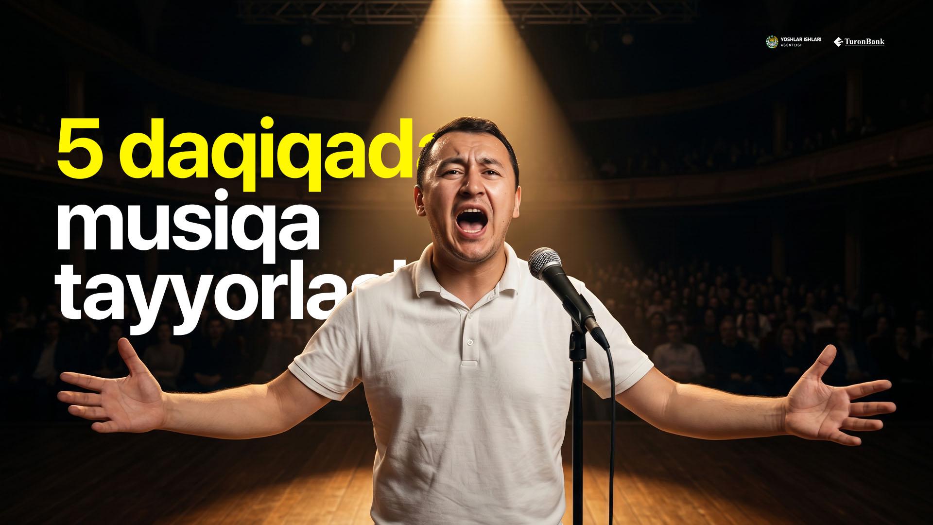 O‘zbek tilida 5 daqiqada bepulga musiqa tayyorlash
