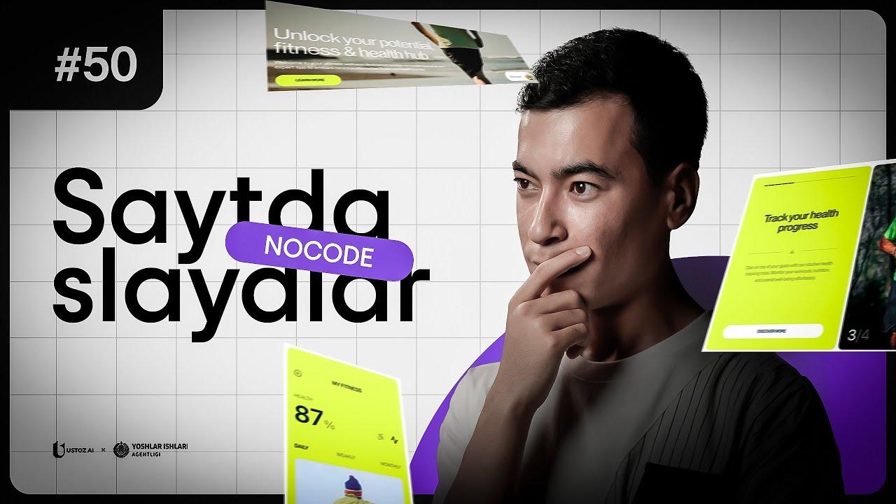 Sayt uchun "slide bar" yaratish