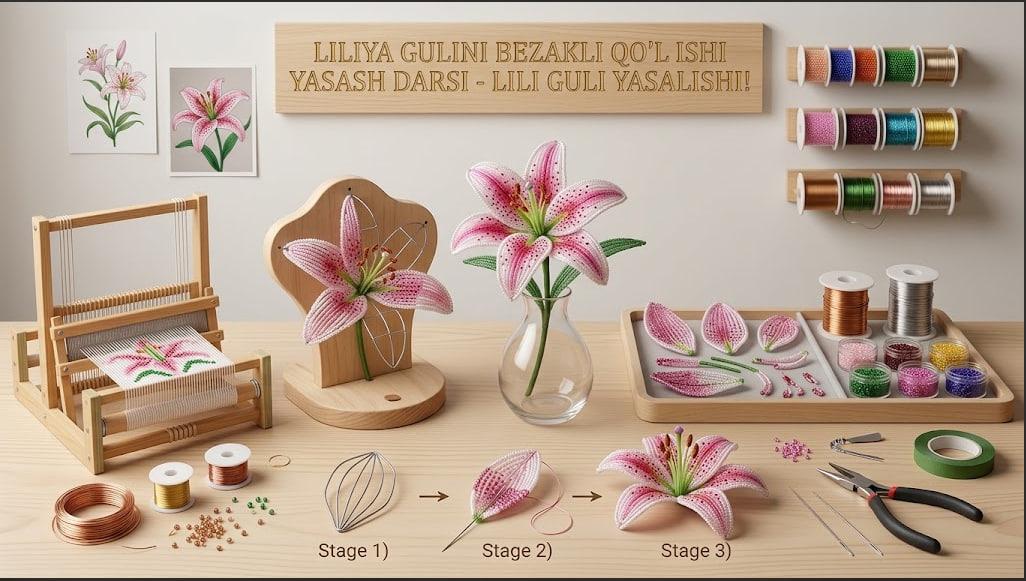 Lili gulining yasalishi 
