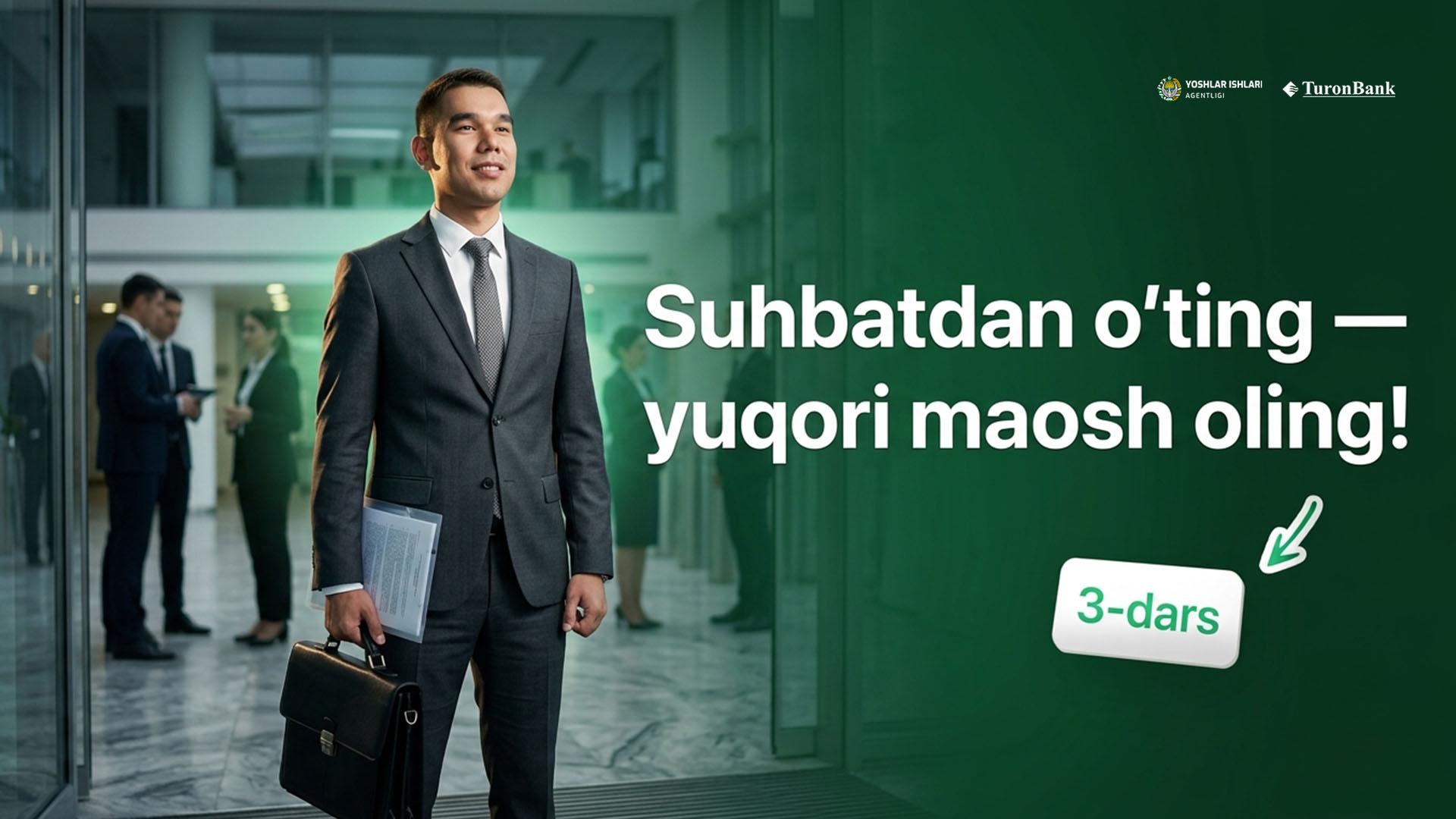 Ishga olinayotganda suhbatdan oson o‘tish va oyligingizni qimmat qilib kelishishni xohlasangiz, bu videoni ko‘ring.