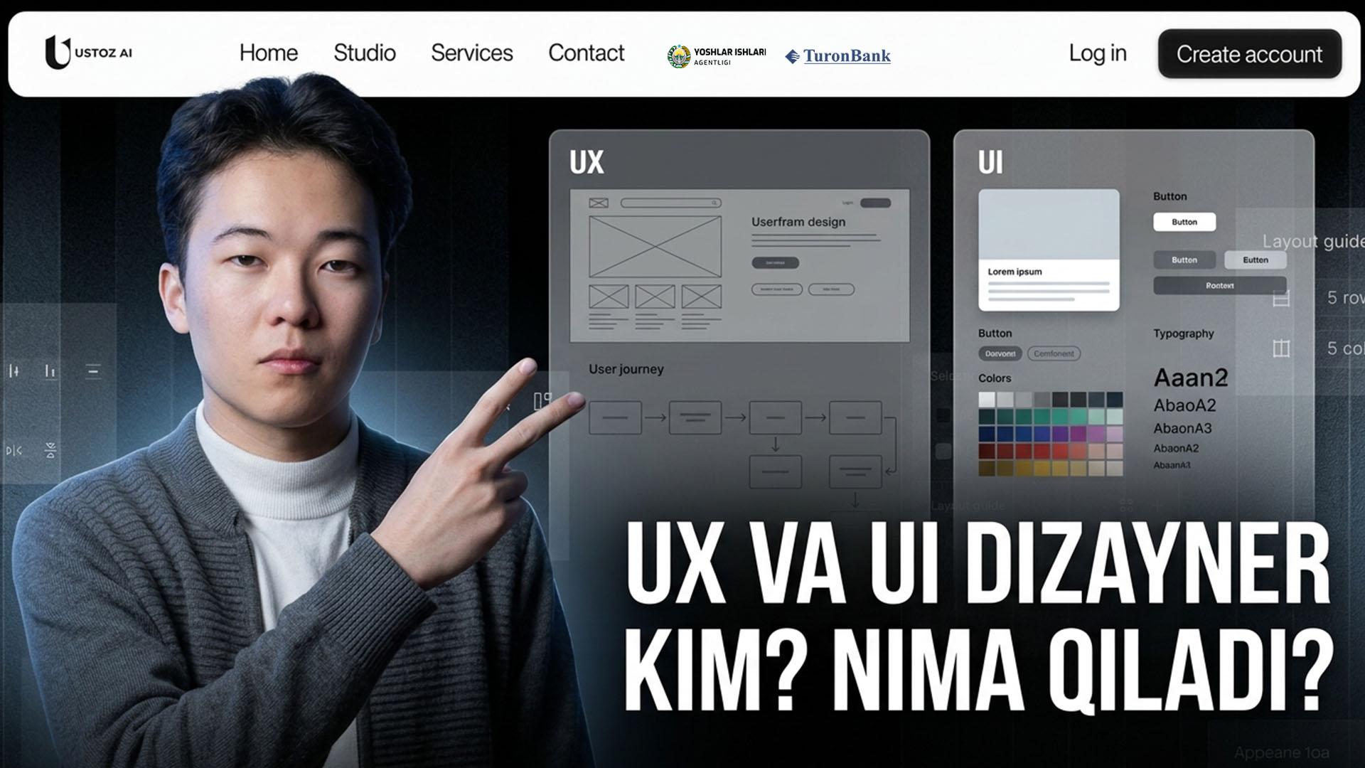 UX dizayner va UI dizayner kim? Ular nimani qiladi?