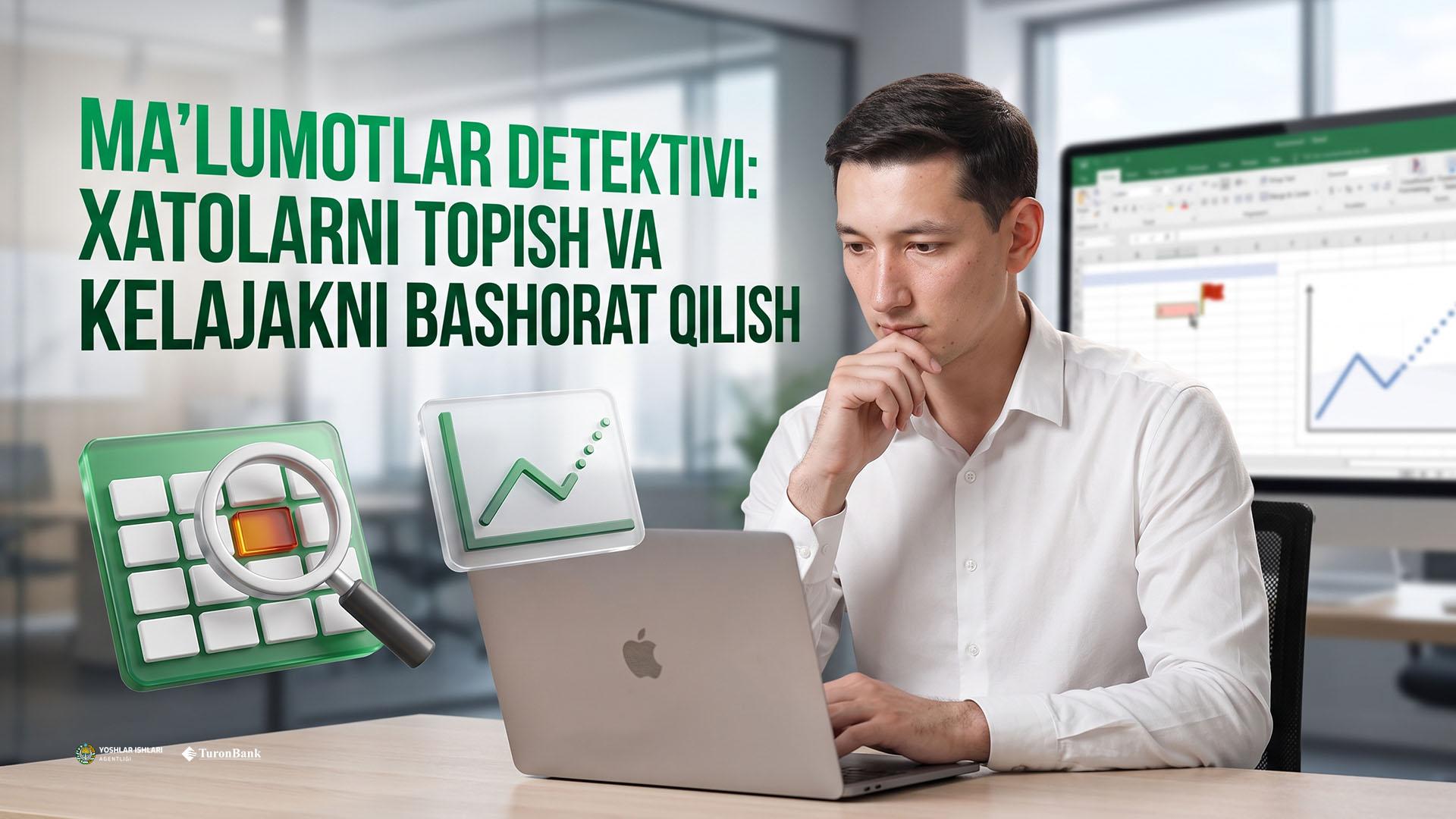  Ma'lumotlar Detektivi: Xatolarni Topish va Kelajakni Bashorat Qilish 