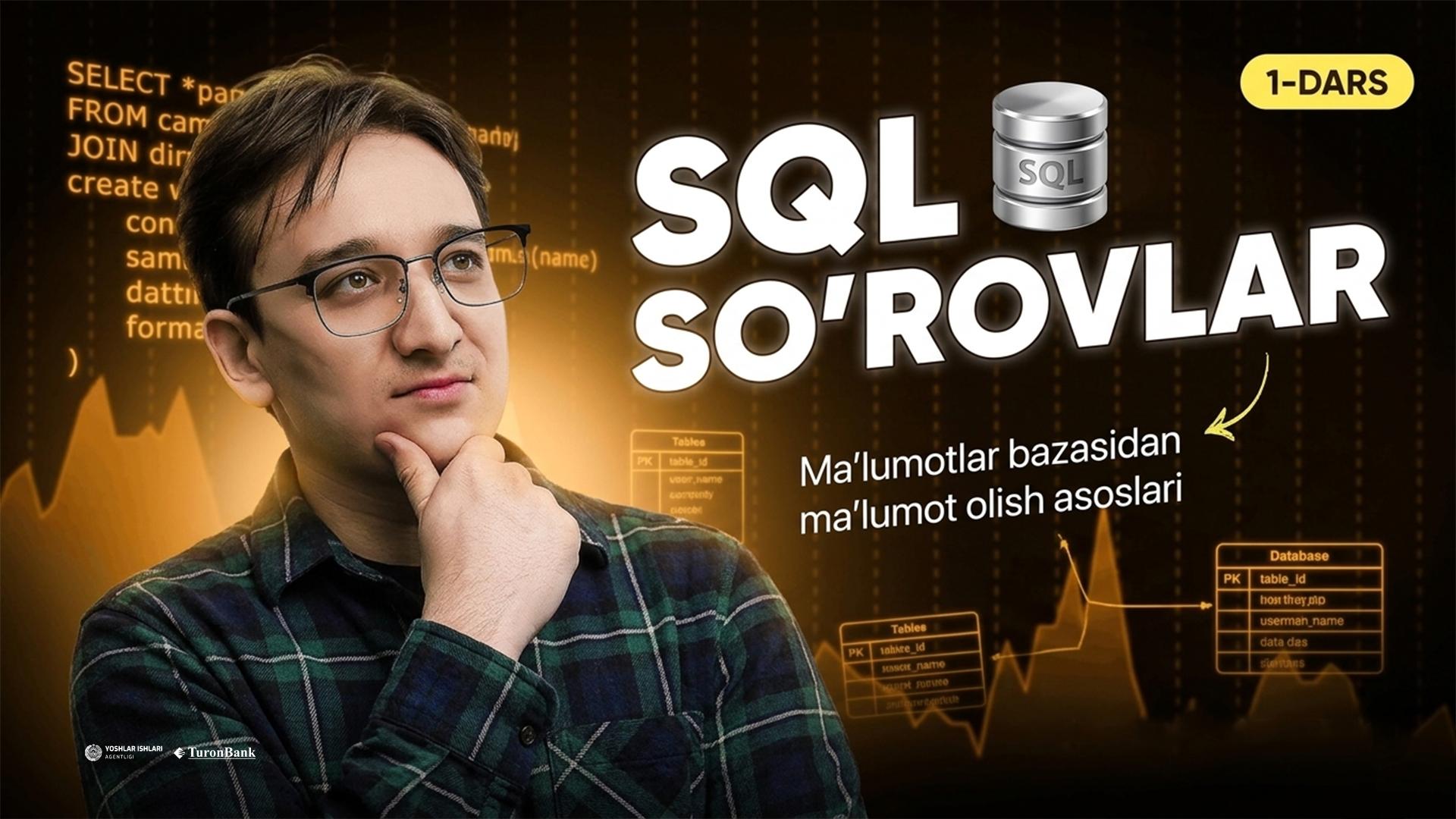 SQL so’rovlar tili.