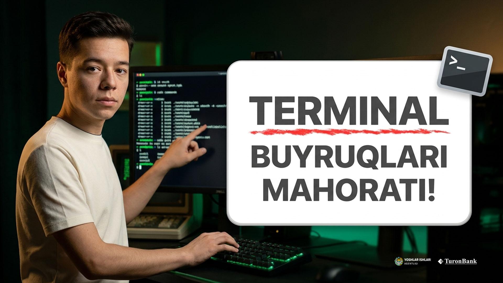  Claude code terminalda, commandlar