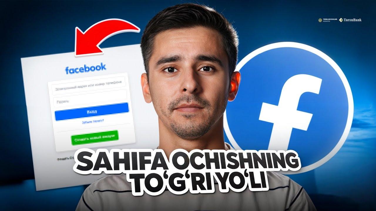 Facebook sahifa ochish: to‘liq qo‘llanma