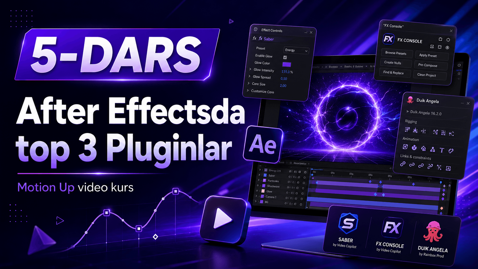 After Effectsda top 3 Pluginlar