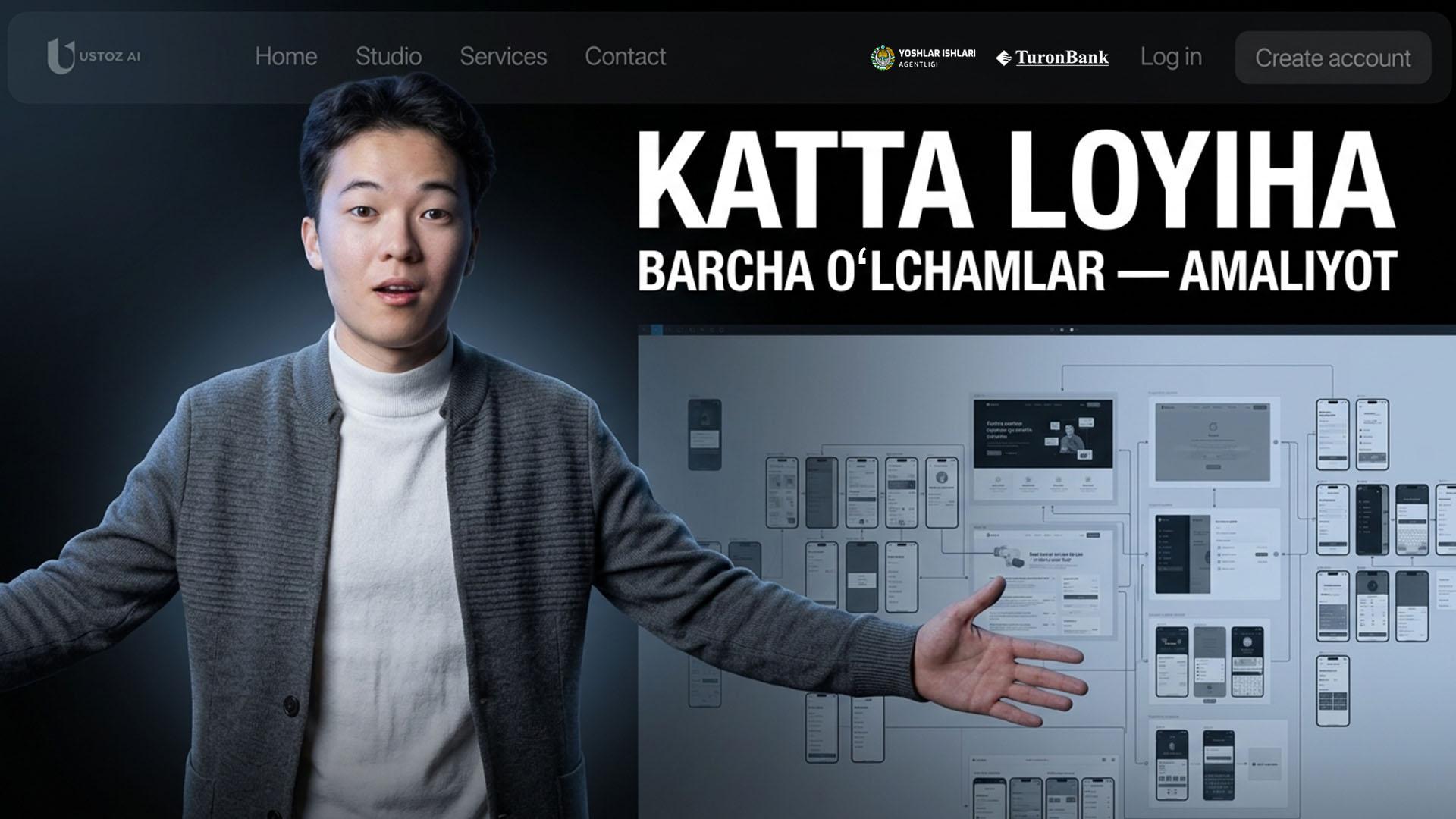 Katta loyihada barcha o‘lchamlarni yaratish — amaliyot