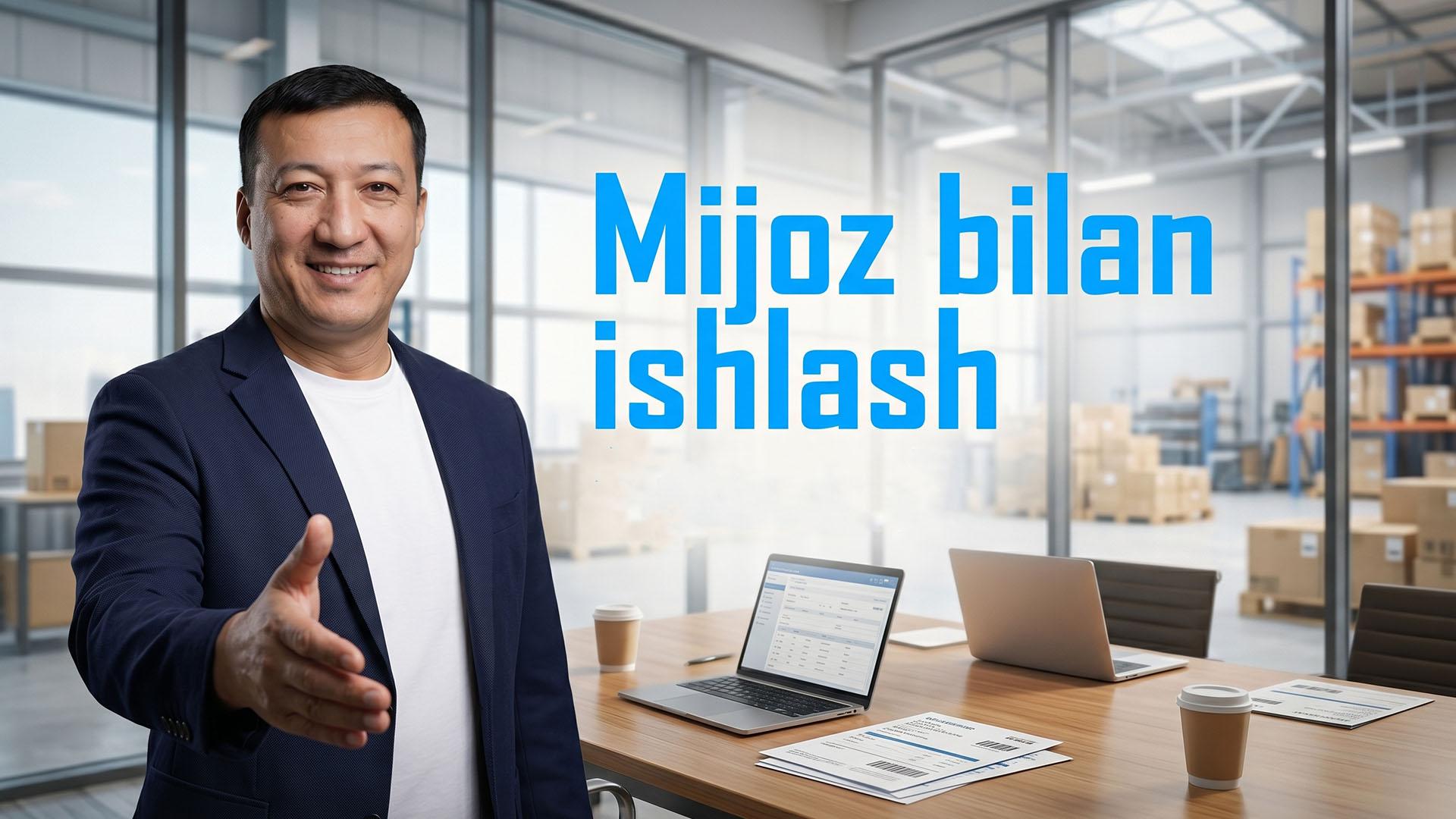 Logistika sohasida mijoz bilan ishlash