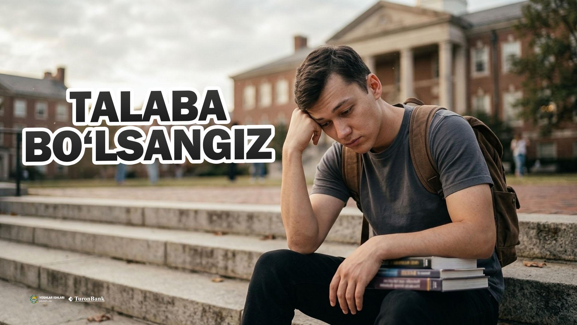 Bugungi tajribam bilan talaba bo‘lsam, shularni qilardim
