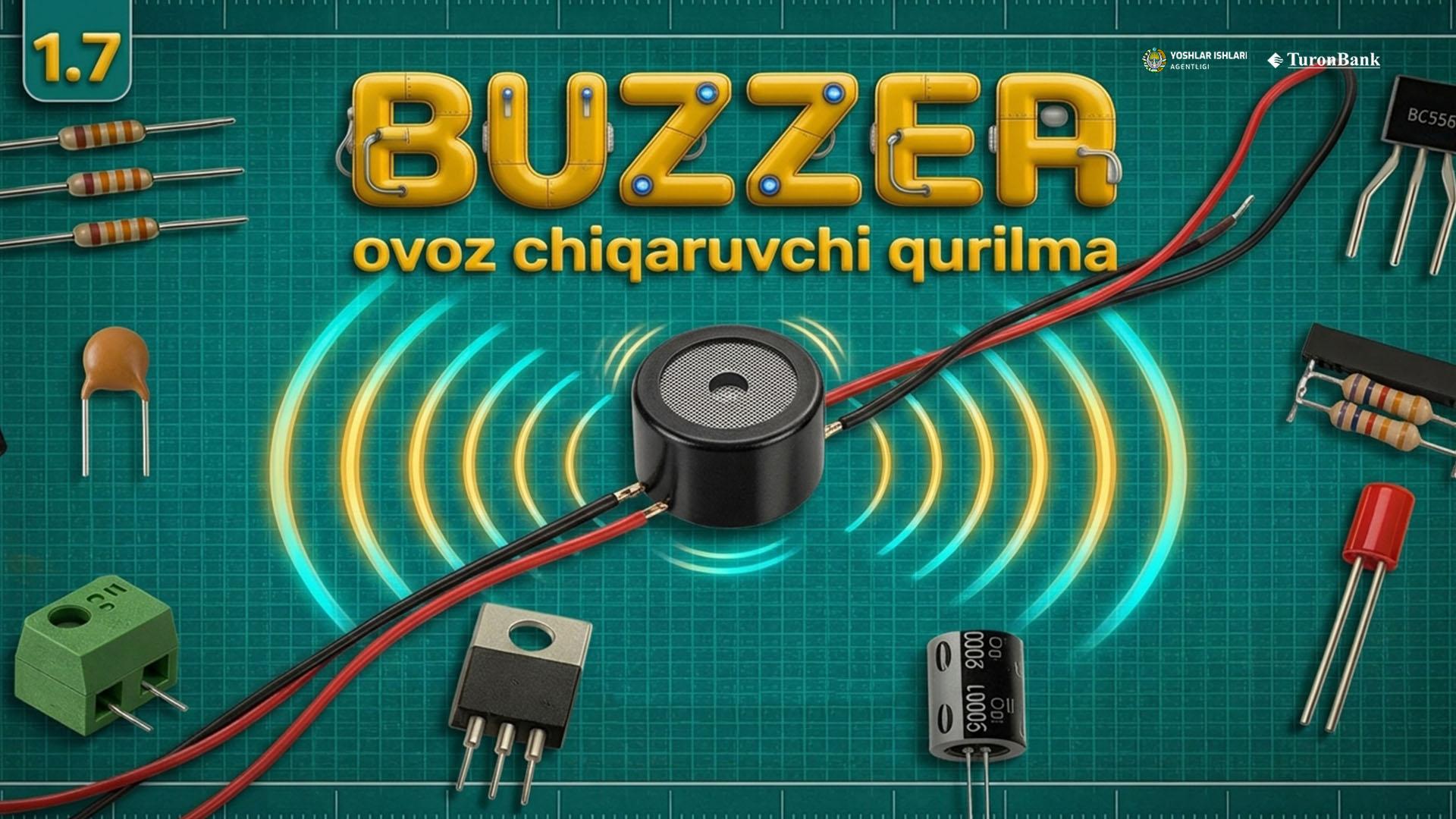 Buzzer (ovoz chiqaruvchi qurilma)