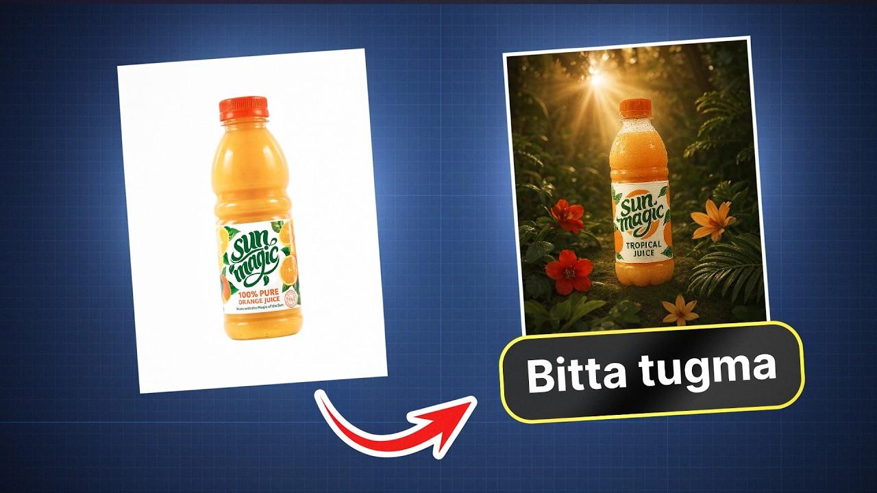 Bu AI bilan 1 tugmada dizayn tayyorlaysiz