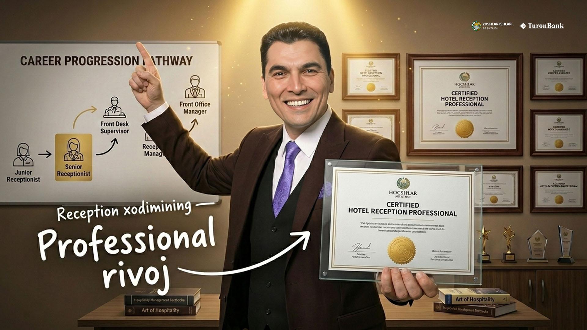 Reseption xodimining professional rivoji