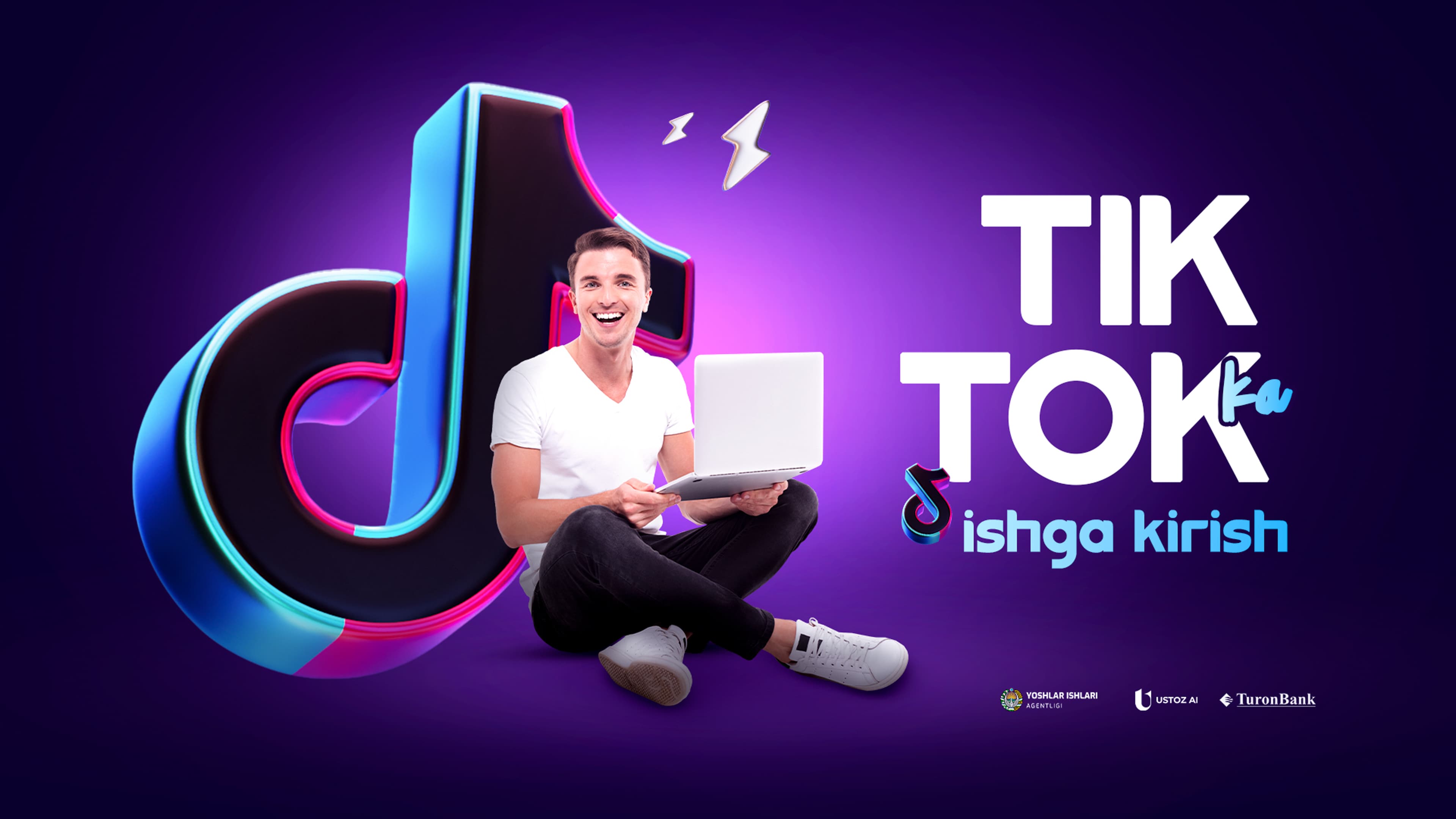 ustoz ai banner Tik tok