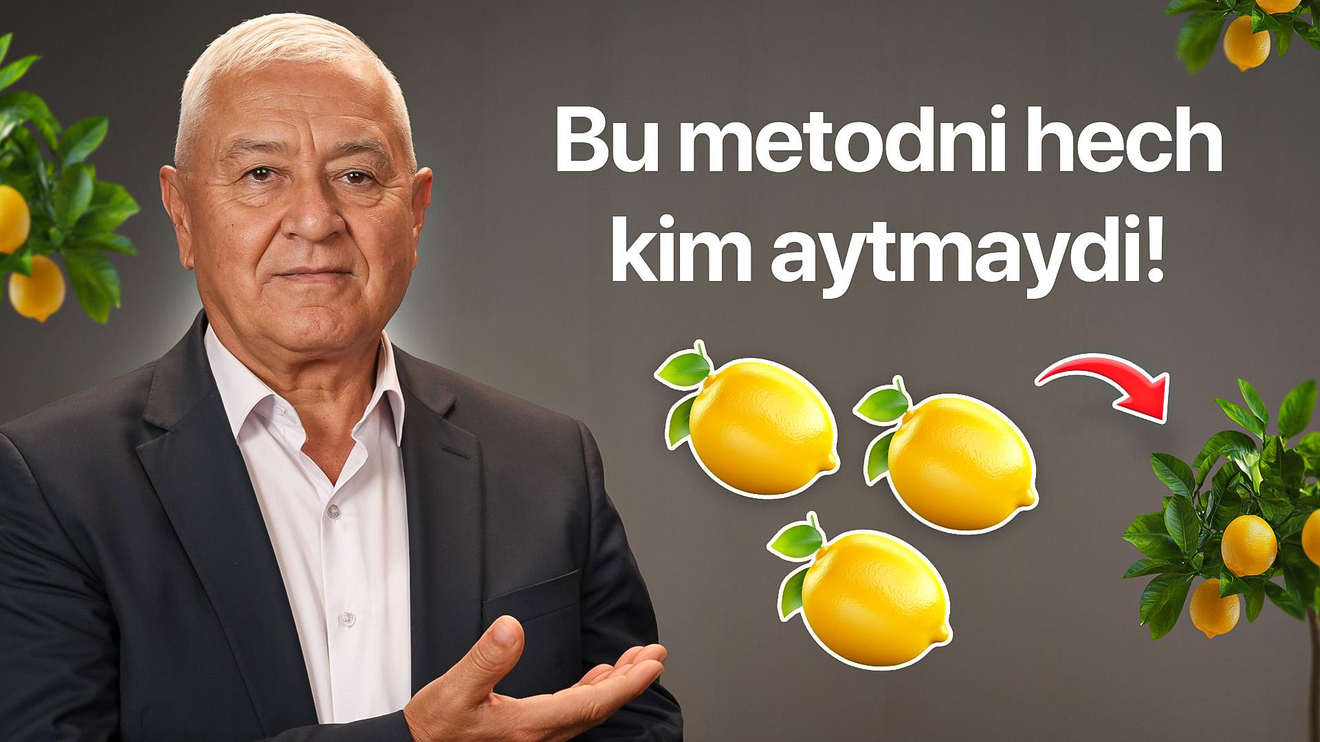 Hosilni tezlashtirish va ko‘paytirish sirlari