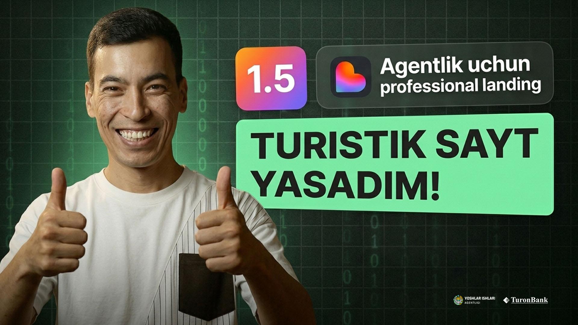 Turistik agentlik saytini yaratish