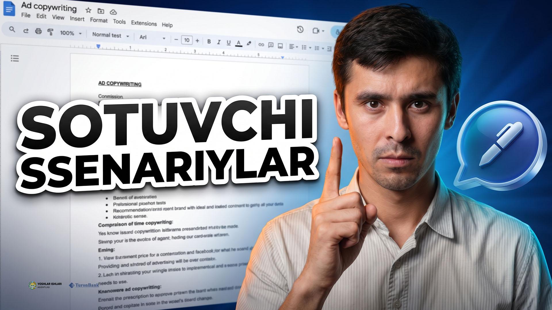  Sotuvchi ssenariylar yaratish