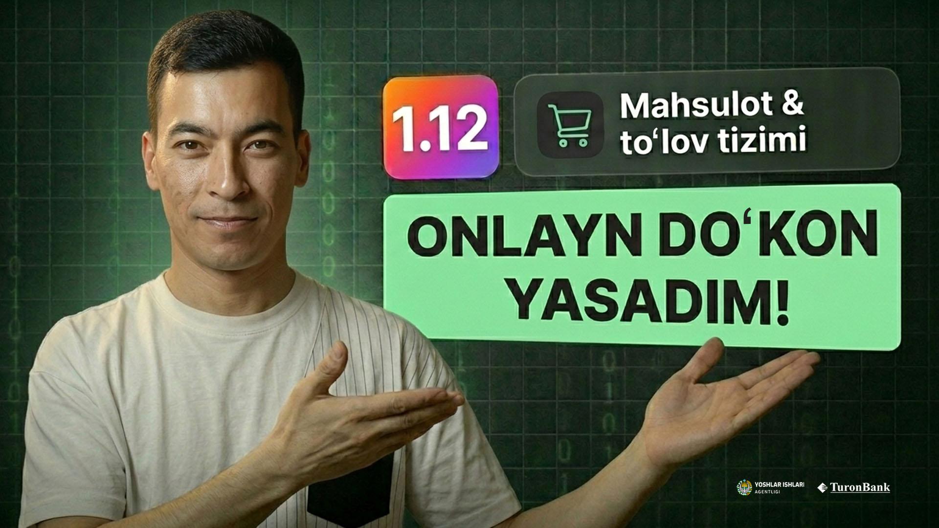 Onlayn do'kon yaratish