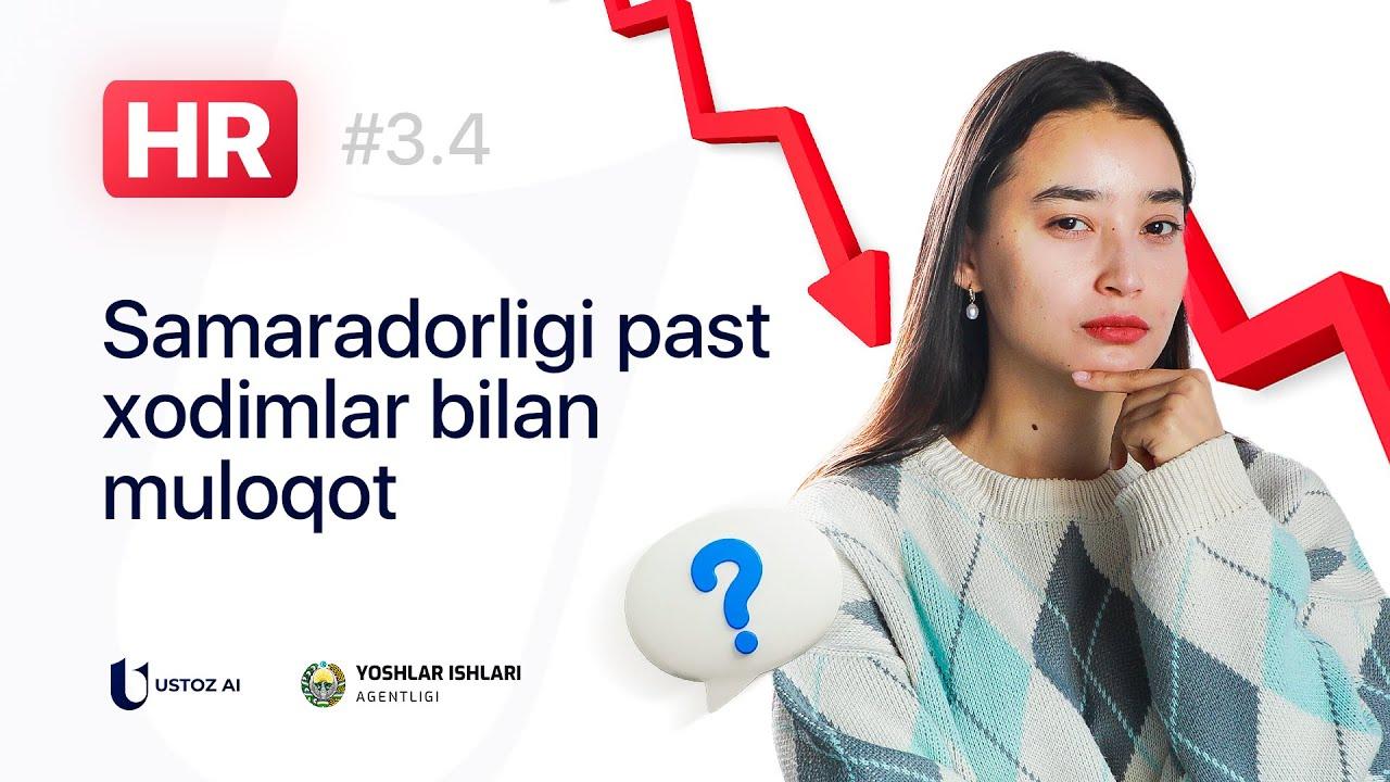 Samaradorligi past xodimlarni nima qilish kerak?