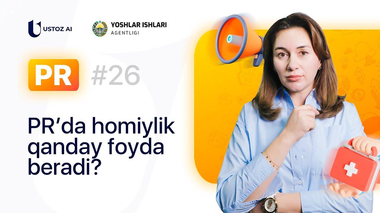Katta kompaniyalar shuning uchun homiylik qilishadi