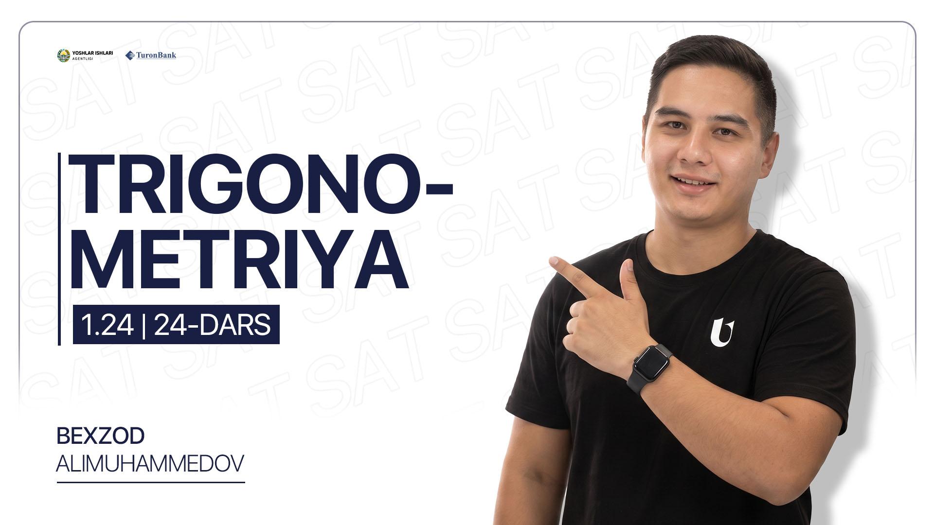 24-dars | Trigonometriya