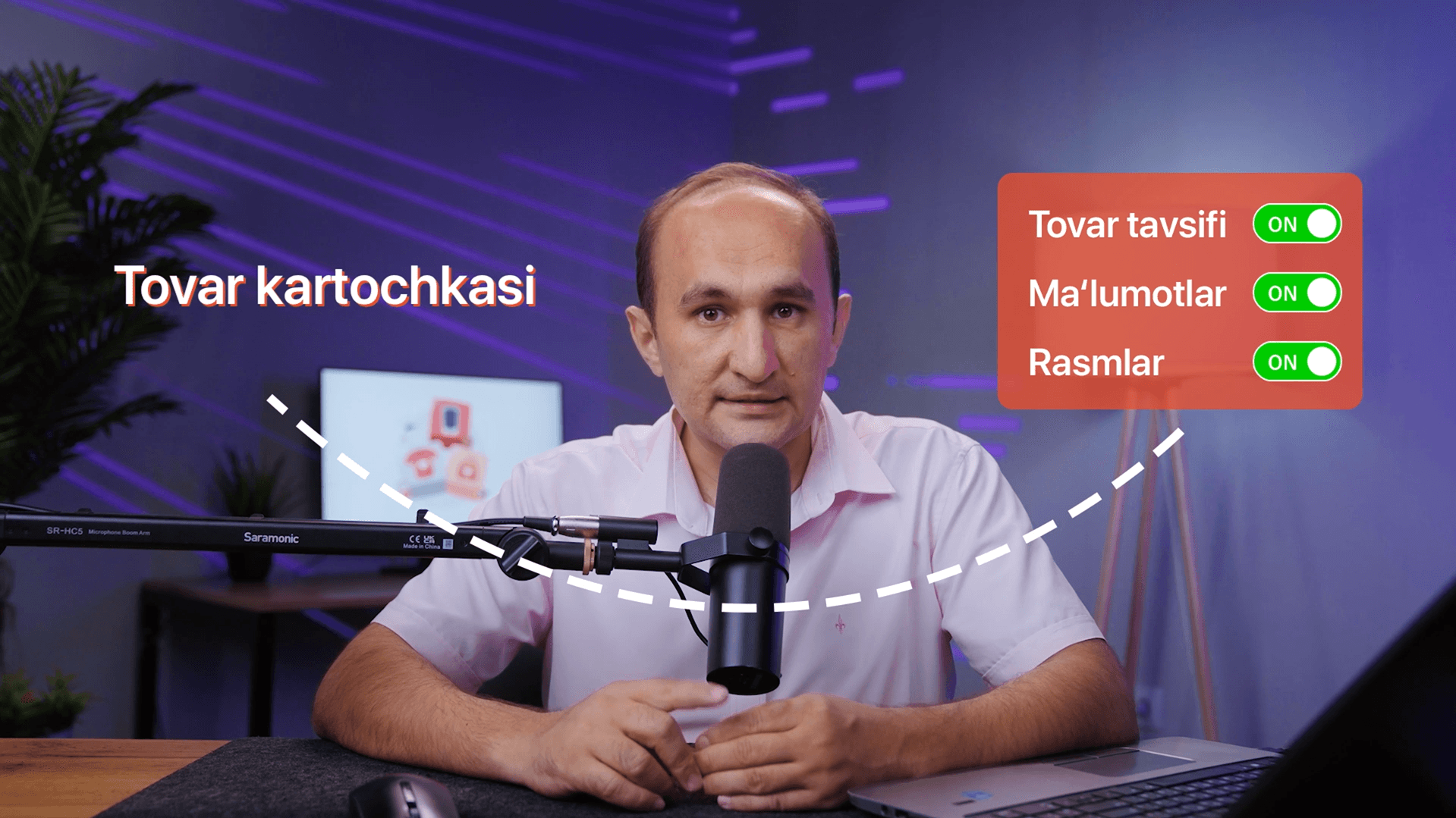 Yandex Marketda mahsulot kartochkasini joylash