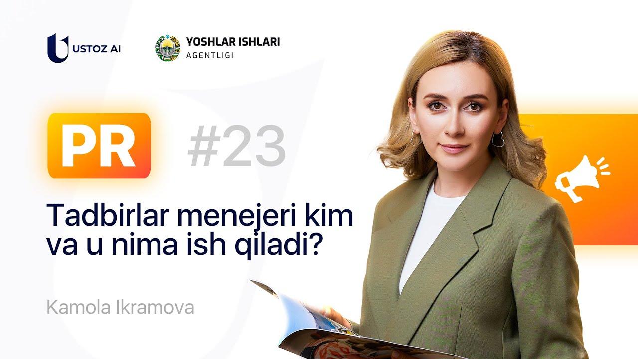 "Event manager" kim va u nima ish qiladi?