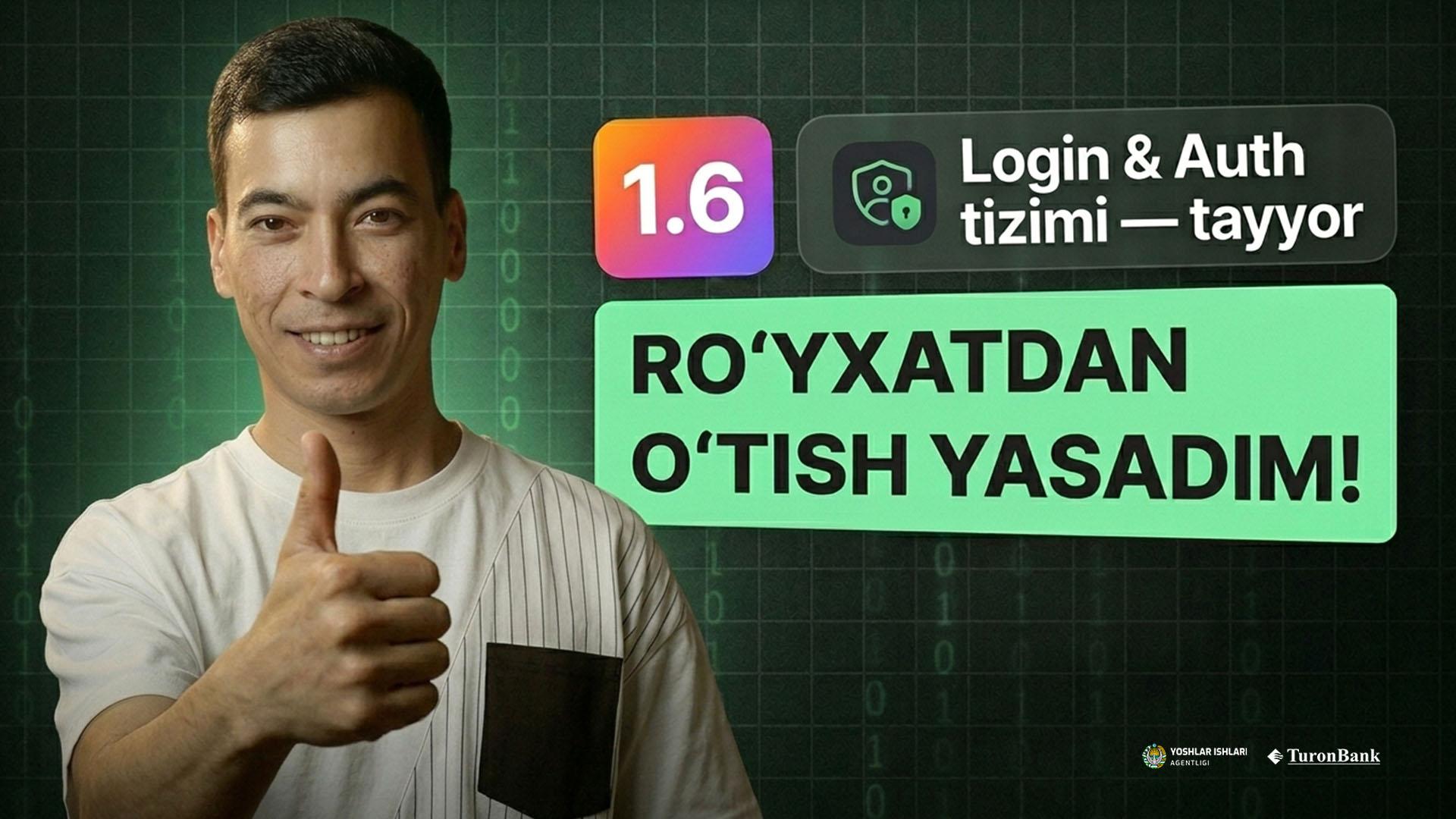 Turistik agentlikning ro'yxatdan o'tish bo'limini yaratish