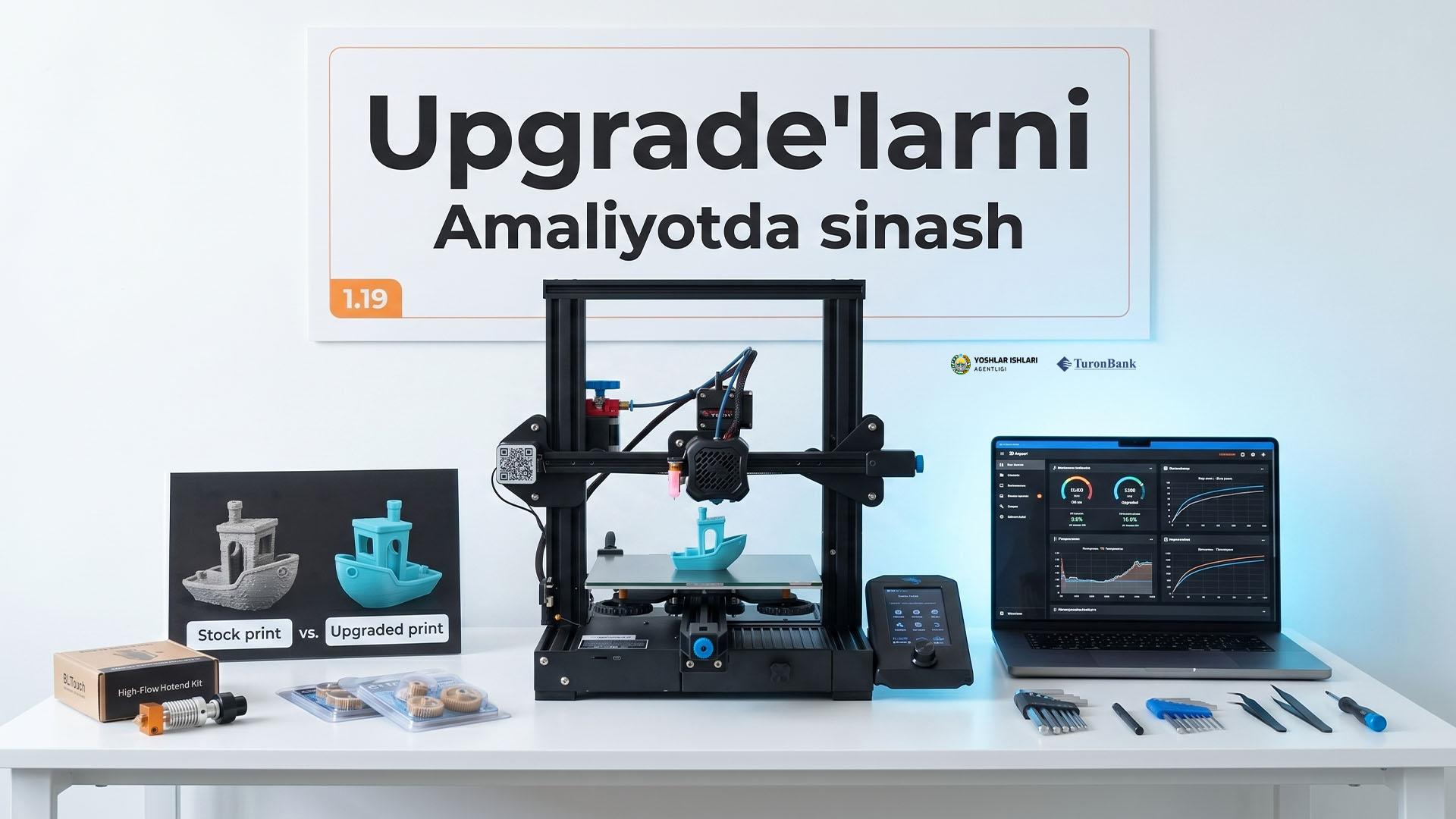 Upgrade larni amaliyotda sinash